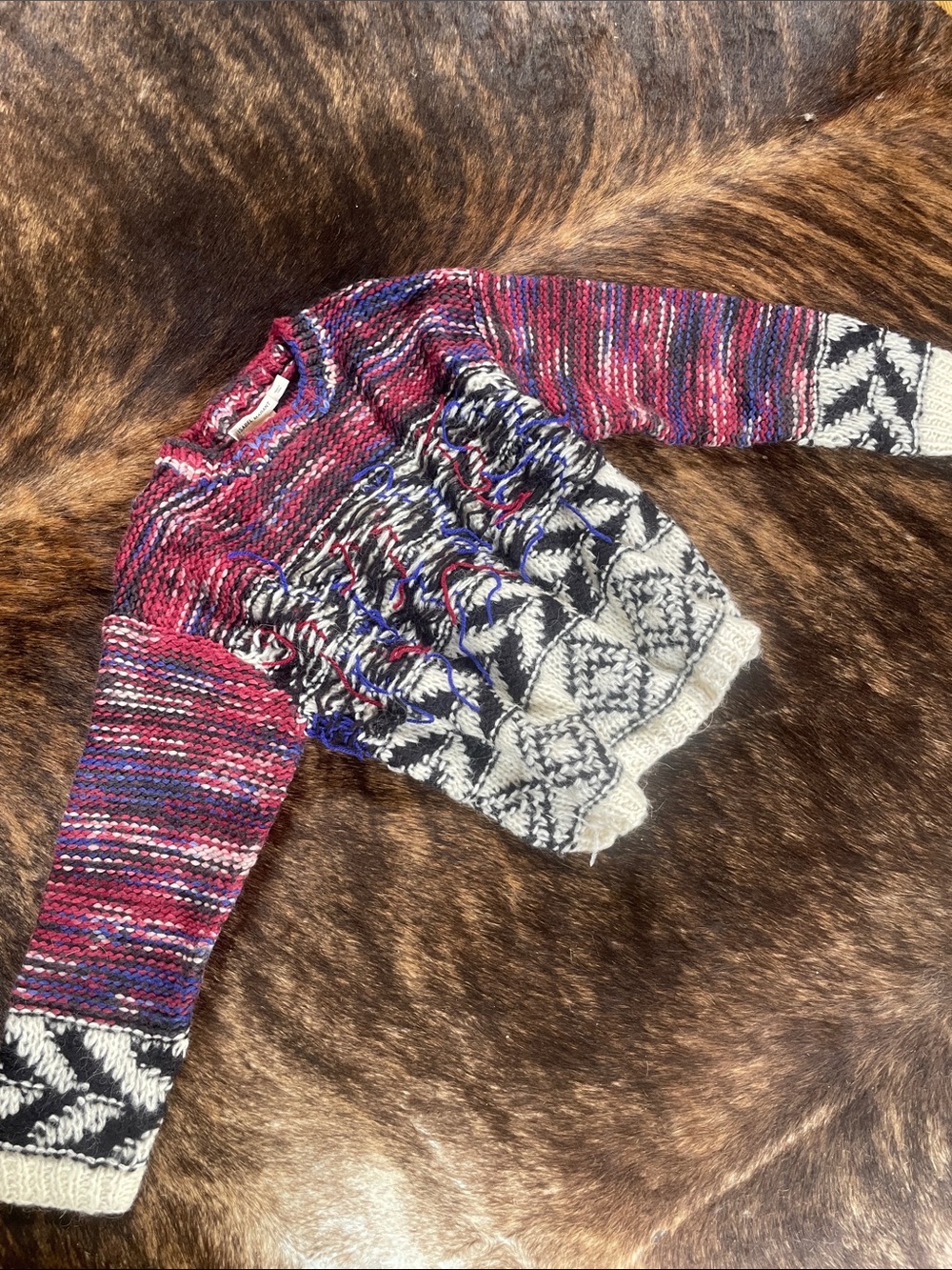 Isabel Marant Multicolor Knit Crewneck Sweater - Women's